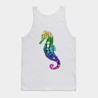 Seahorse Rainbow Tank Top